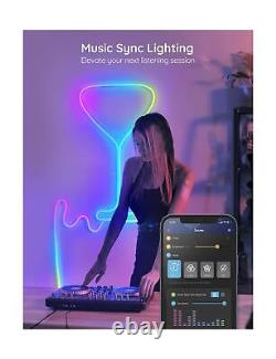 Govee Neon Rope Light, RGBIC Rope Lights with Music Sync, DIY Design, Works w