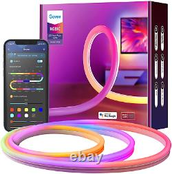 Govee Neon Rope Lights RGBIC LED Neon with Music Sync Works With Alexa