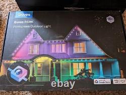 Govee Permanent Outdoor Lights 100 Ft Smart RGBIC Outdoor Lights New In Open Box