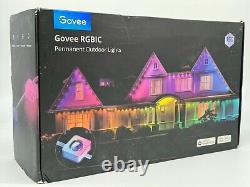 Govee Permanent Outdoor Lights H705C Smart RGBIC, 108 LEDs 150ft OPEN BOX