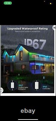 Govee RGBIC LED Permanent Outdoor Lights Model H705A 100 ft
