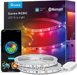 Govee RGBIC LED Strip Lights Smart LED Lights for Bedroom Bluetooth APP Control