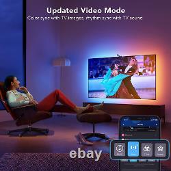 Govee TV LED Backlights with Camera, Dreamview T1 RGBIC Wi-Fi TV Backlights for