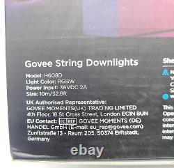 Govee White Version 32.8 Feet String Light Downlight Works with Google and Alexa