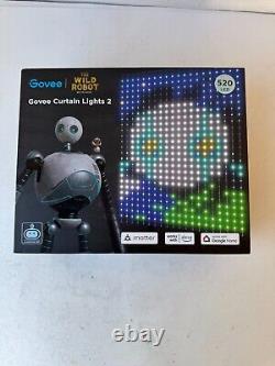 Govee x The Wild Robot Curtain Lights 2, Color Changing 520 LED Christmas Lights