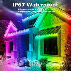 Halloween Permanent Outdoor Lights Pro 100ft Waterproof Smart LED US STOCK