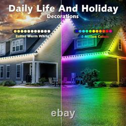 Halloween Permanent Outdoor Lights Pro 100ft Waterproof Smart LED US STOCK