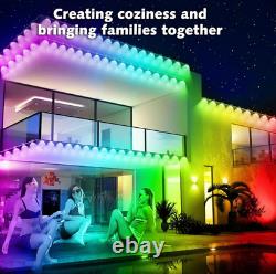 Halloween Permanent Outdoor Lights Pro 100ft Waterproof Smart LED US STOCK