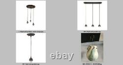 Hand-blown Glass Pendant Light SHIMMER No Hardware (3) Available or Buy As Set