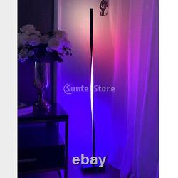 Helix Color Changing LED Corner Floor Lamp Standing Light Bedroom US Plug