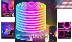 High Brightness 65.6Ft RGB LED Strip Lights Waterproof & Flexible Design