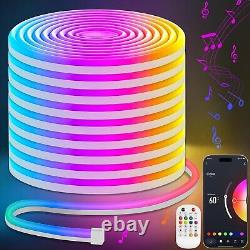 High Brightness 65.6Ft RGB LED Strip Lights Waterproof & Flexible Design