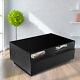 High Gloss LED Color Changing Coffee Side Table 4 Drawers Tea Cabinet withRemote