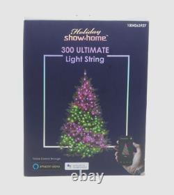 Holiday Show Home 300 Ultimate Light String LED Christmas Lights Multicolor WiFi