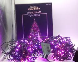 Holiday Show Home 300 Ultimate Light String LED Christmas Lights Multicolor WiFi