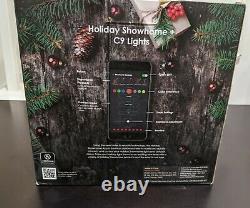 Holiday ShowHome Set of 48 C9 LED Christmas Multicolor Bluetooth Lights