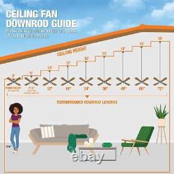 Home Decorators Kayden DC 60 in. Color Changing LED Dark Oak Ceiling Fan