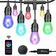 IMagic Outdoor String Lights 98 Ft 30 LED Bulbs IP65 Waterproof App Control