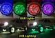 JHB 15.5 RGB Color-Shifting LED Truck Wheel Rings Lights with Bluetooth Control