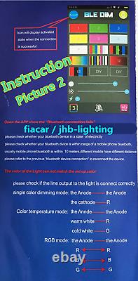 JHB 17.5 IP68 RGB Multi-Color Changing Bluetooth Ctrl LED Wheel Lights 4PCS SET