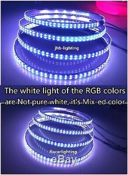 JhblightingB215.5Double Row Pro RGB Color-changing Bluetooth LED Wheel Lights