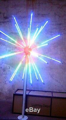 LED Fireworks Light Christmas Light 27 Branches 6.5ft 4 Colors Changing Outdoors