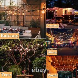 LED Outdoor String Lights, Patio Lights Outdoor Waterproof, 30FT Color Changing