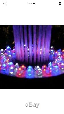 Floating Water Fountain Color Changing or All White 600GPH for pools or pond 