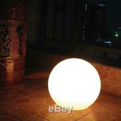 LED Rechargeable Floating Glow Ball Light Lamp 35cm Colour Changing Moon Orb