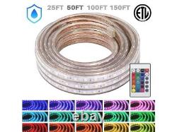 LED Rope Lights Waterproof Color Changing Strip Light for Outdoor Indoor Use