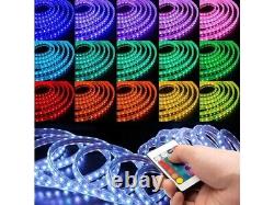 LED Rope Lights Waterproof Color Changing Strip Light for Outdoor Indoor Use