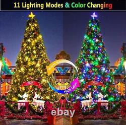 LED String Lights 403FT 1000 LED Color Changing with Remote 11 Modes & Timer