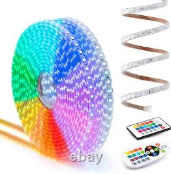 LED Strip Lights, 150 Ft SMD 5050, Waterproof Color Changing Permanent Outdoor F
