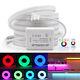 LED Strip Neon Light RGB Colour Changing Tape Waterproof 220V Outdoor Lighting