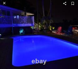 LED Swimming Pool Light Color Changing Jandy Hayward! Built in Texas! Read AD