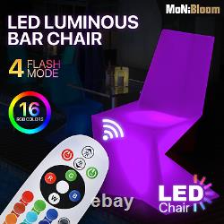 LED Waterproof Dining Chair 16 Color Changing Color Party Seat with? Remote Control