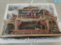 LEMAX Spooky Town SHOOTING RANGE Lighted Animated Halloween Village AS IS READ