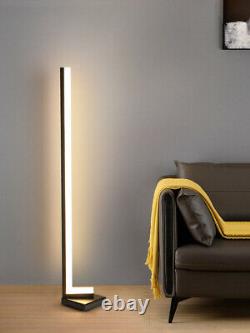 Led Floor Lamp Modern Dimmable 3-Colors light WithRemote Control 3000K-4500K-6000K