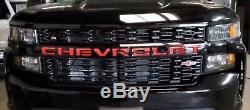 Led Light Up Chevy Grill Kit 2019 2020 Silverado Emblem Color Changing Chevrolet