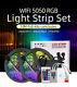 Led Strip 5050 RGB Led Background Tape Lights APP Wifi Remote Control Lamp