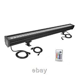 Linkable LED Wall Washer Light 144W RGBW Color Changing LED Light 144w Black