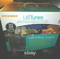 LiteTunes LED Light System Indoor/Outdoor WiFi $299 Brand New By SYLVANIA