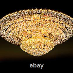 Luxury 7-Color Change Led Crystal Light K9 Ceiling Lamp Chandelier Pendant Light