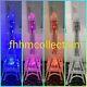 NEW Eiffel Tower Aluminium Sparkly Diamante Silver Table Standing LED Lamp Home