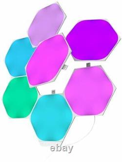 Nanoleaf Shapes Hexagons Smarter Kit 7x Multicolor Hexagon Light Panels 100Lumen