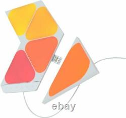 Nanoleaf Shapes Mini Triangles Smarter Kit Multicolor Light Panels 5 Pack