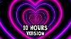Neon Lights Love Heart Tunnel Particles Background 10 Hours Hd Vj Loop Disco Pink And Purple