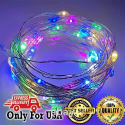 New LED String Light USB 33ft Twinkle Waterproof Lights Indoor/Outdoor & Events