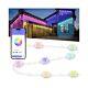 Nexillumi Permanent Outdoor Lights for House, 100ft Smart RGB Plus IC Outside