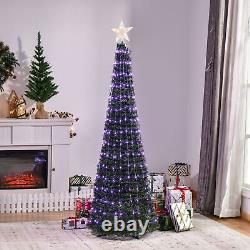 Novelty Lights 4' RGB LED Color Changing Dancing Pop-Up Christmas Tree with Remote